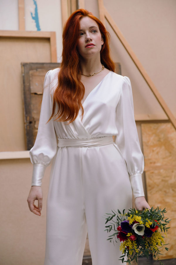 Combinaison Mariée - Azéline Paris