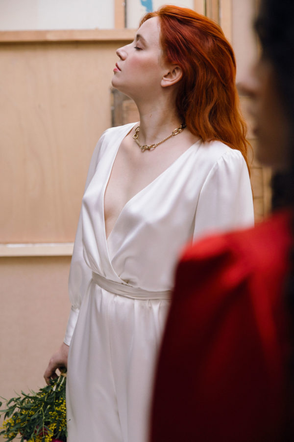 Combinaison Mariée - Azéline Paris